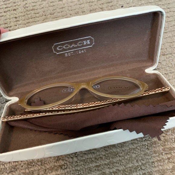 Coach Womens Glasses (clear lense) - Picture 1 of 5